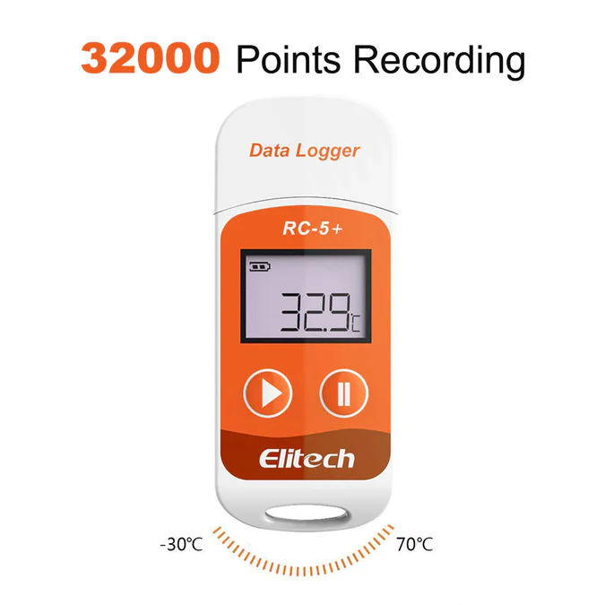 Rc-5 Data logger temperatura y humedad (SIN SONDA)