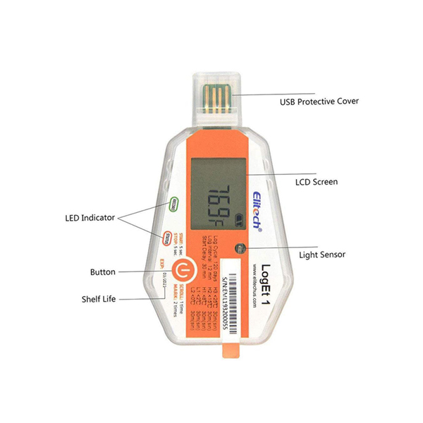 Data logger Elitech LogEt 1 - vista 3