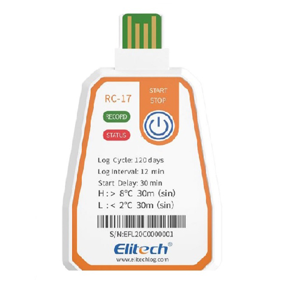 Data logger de un solo uso