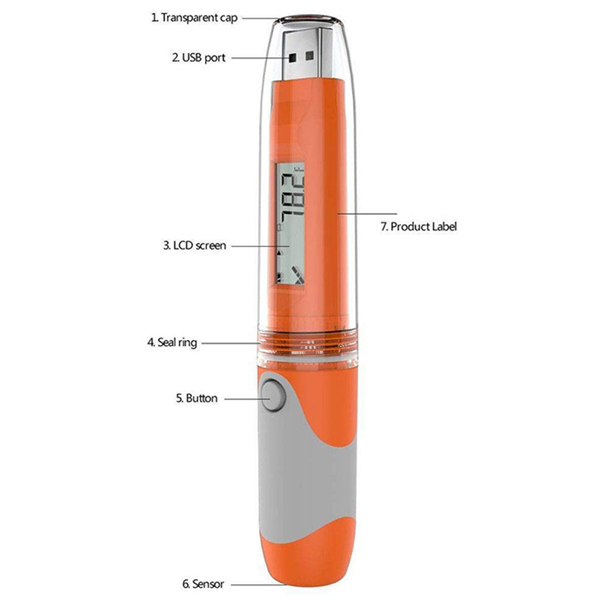 Data logger Elitech RC-51H - vista 3